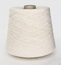 Хлопок в бобинах Белый мел