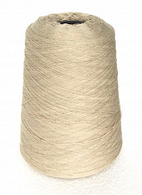 Хлопок в бобинах Бежево-серый