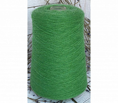 Шерсть в бобинах Зеленый