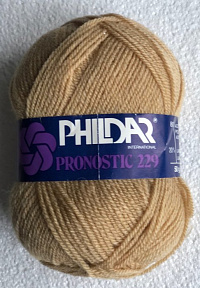 Смесовая Пряжа Беж с оттенком желтого