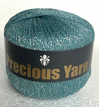 Люрекс Сизый с серебром