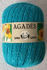 Хлопок Лен Лазурный