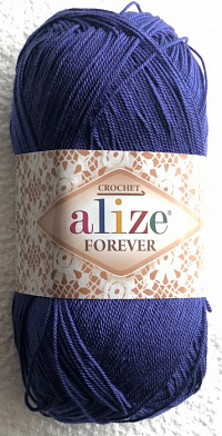 Хлопок Лен Вискоза Индиго