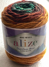 Смесовая Пряжа Mix Color 2