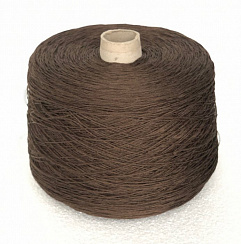 Лен Темно-коричневый