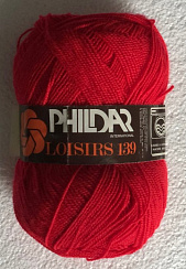 Смесовая Пряжа Алый