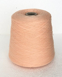 Меринос в бобинах Абрикосовый