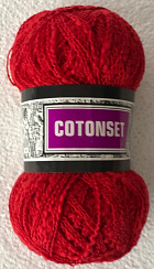 Хлопок Вискоза Ярко-Красный