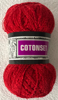 Хлопок Вискоза Ярко-Красный