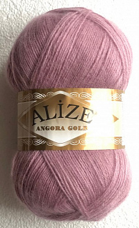 Смесовая Пряжа Пыльно-Розовый