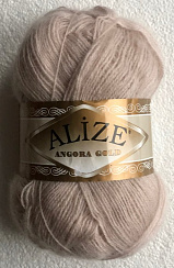 Смесовая Пряжа Розово-Бежевый