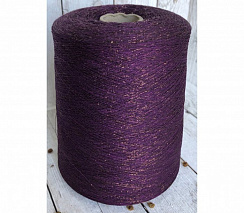 Люрекс Фиолетовый/Золото