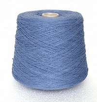 Лен Лазурно-синий