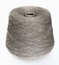 Хлопок в бобинах Серый