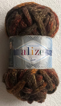 Смесовая Пряжа Mix Color 2 С Люрексом