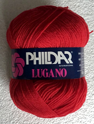 Смесовая Пряжа Красный