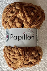 Фантазийная Пряжа Золотисто-Бежевый