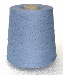 Хлопок в бобинах Нежно-голубой