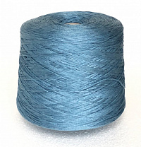 Шелк в бобинах Голубой
