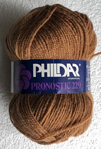 Смесовая Пряжа Коричнево-рыжий