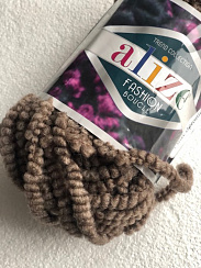 Букле Темный Беж