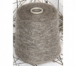 Альпака Серо-бежевый меланж