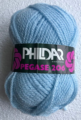 Смесовая Пряжа Голубой